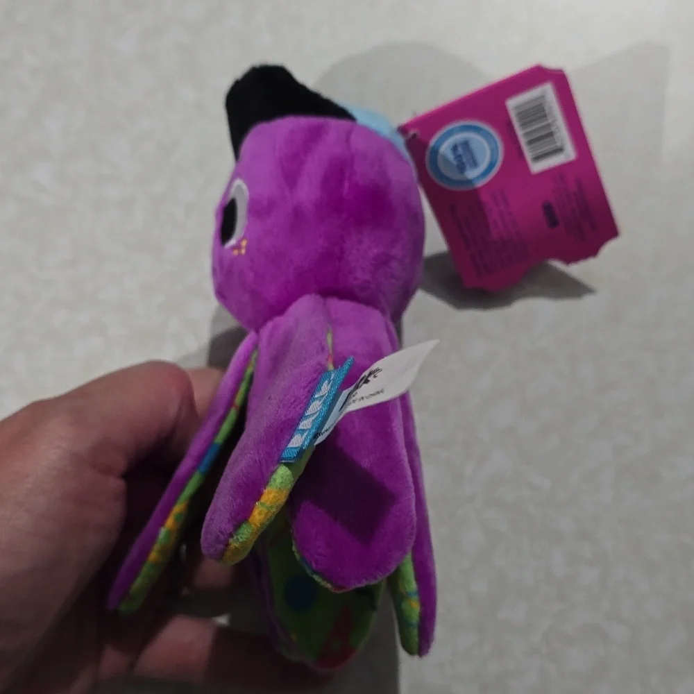 Bark Arcade Ollie Plush Dog Toy - Purple‎ NWT Size Small 0-20 Pounds